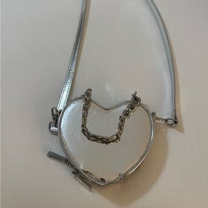 Urban Outfitters Silver Metallic Purse